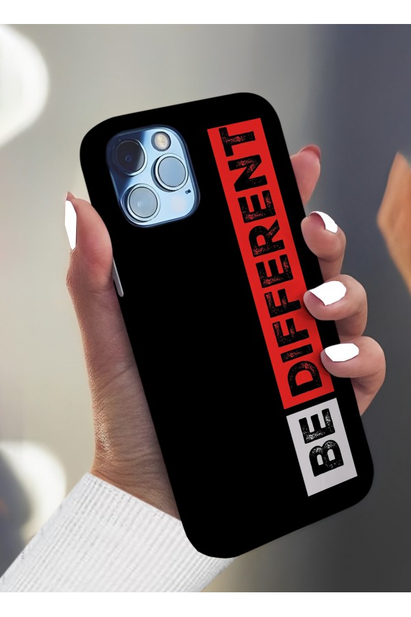 Be Dıfferent Tasarımlı Baskılı  Kılıf