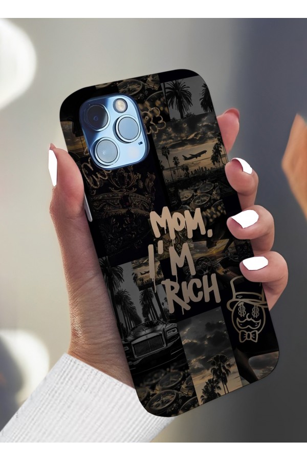 Mom IM Rıch  Tasarımlı Baskılı  Kılıf