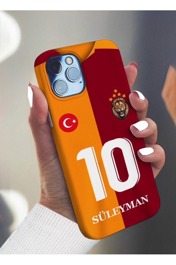 Galatasaray Sarı Kırmızı 6 Tasarımlı Baskılı  Kılıf