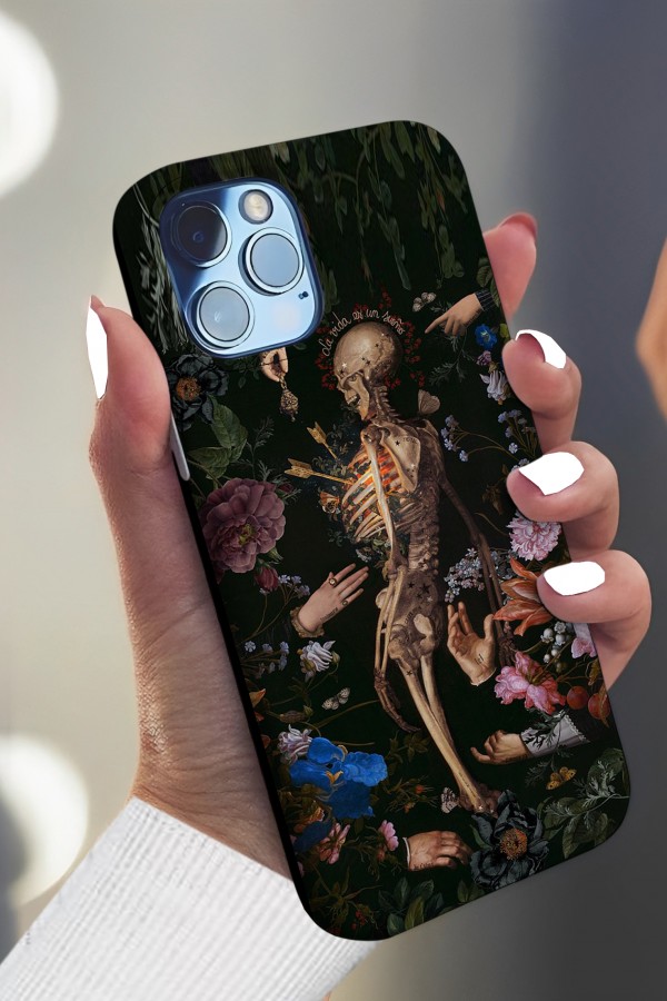 Beauty & Death  Art  Tasarımlı Baskılı  Kılıf