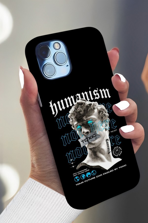 Humanism Toxıc  Tasarımlı Baskılı  Kılıf