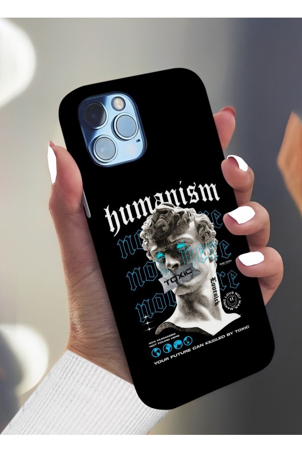 Humanism Toxıc  Tasarımlı Baskılı  Kılıf