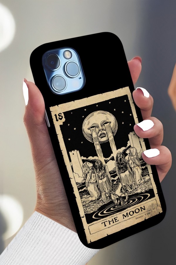 The Moon  Tasarımlı Baskılı  Kılıf The Moon  Tasarımlı Baskılı  Kılıf