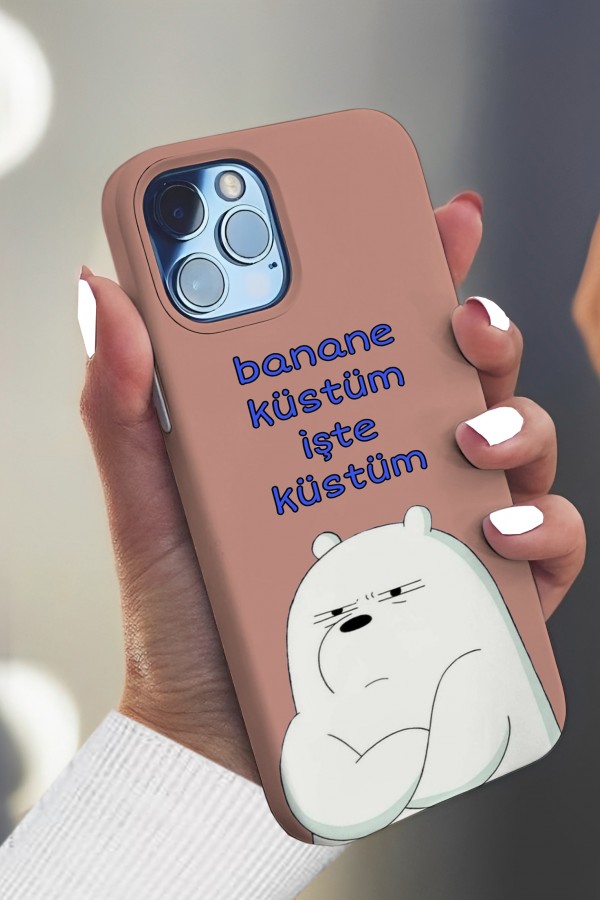 Banane Küstüm İşte Küstüm  Tasarımlı Baskılı  Kılıf
