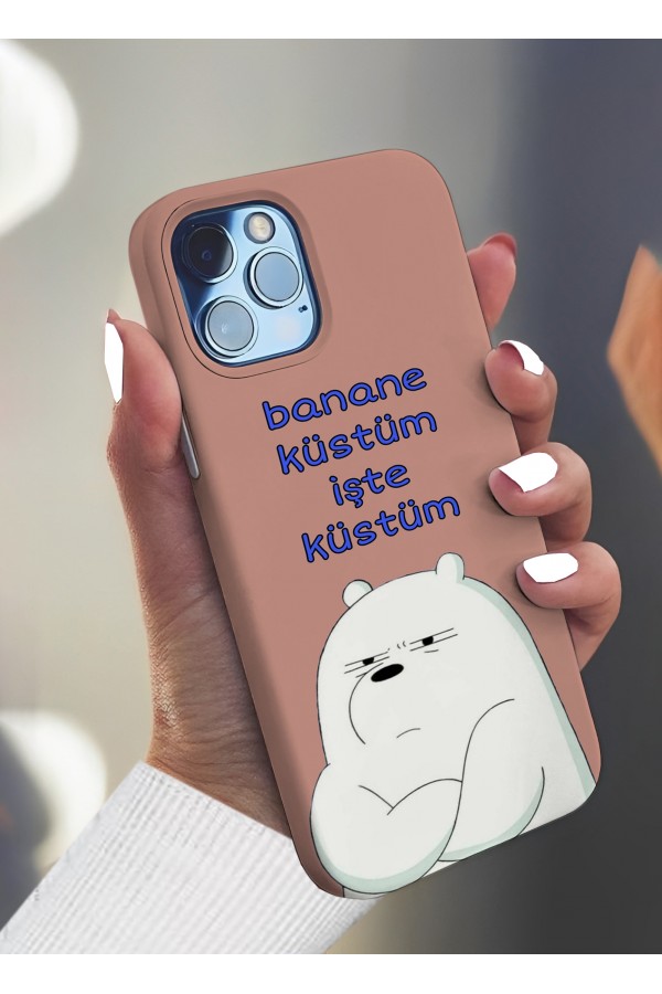 Banane Küstüm İşte Küstüm Tasarımlı Baskılı Kılıf Banane Küstüm İşte Küstüm Tasarımlı Baskılı Kılıf