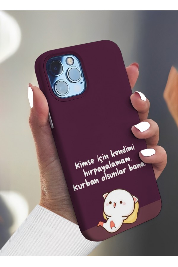 Kurban Olsunlar Bana Tasarımlı Baskılı  Kılıf