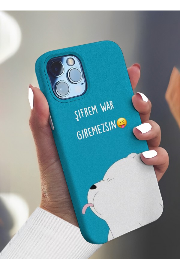 Şifrem Var Giremezsin  Tasarımlı Baskılı  Kılıf