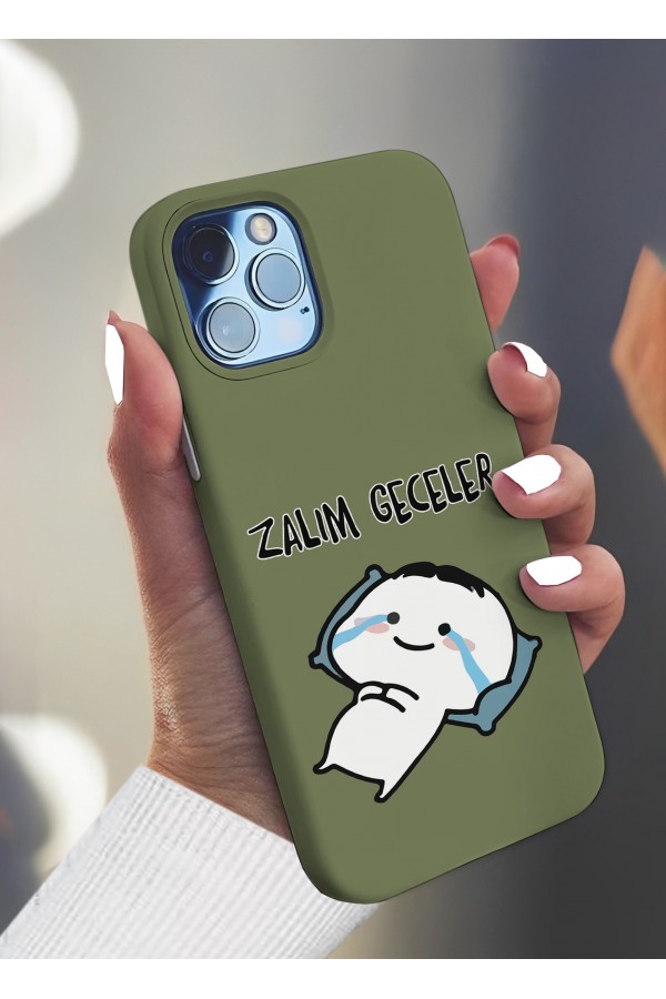 Zalım Geceler  Tasarımlı Baskılı  Kılıf