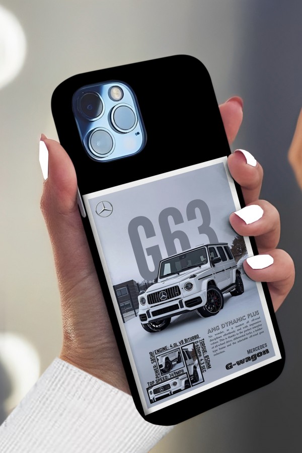 Mercedes G63 Tasarımlı Baskılı  Kılıf