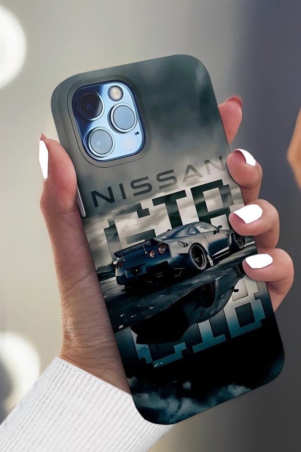 Nissan Gtr 3 Tasarımlı Baskılı  Kılıf