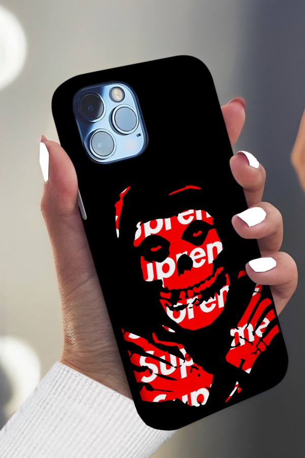 Supreme Ghost Tasarımlı Baskılı  Kılıf