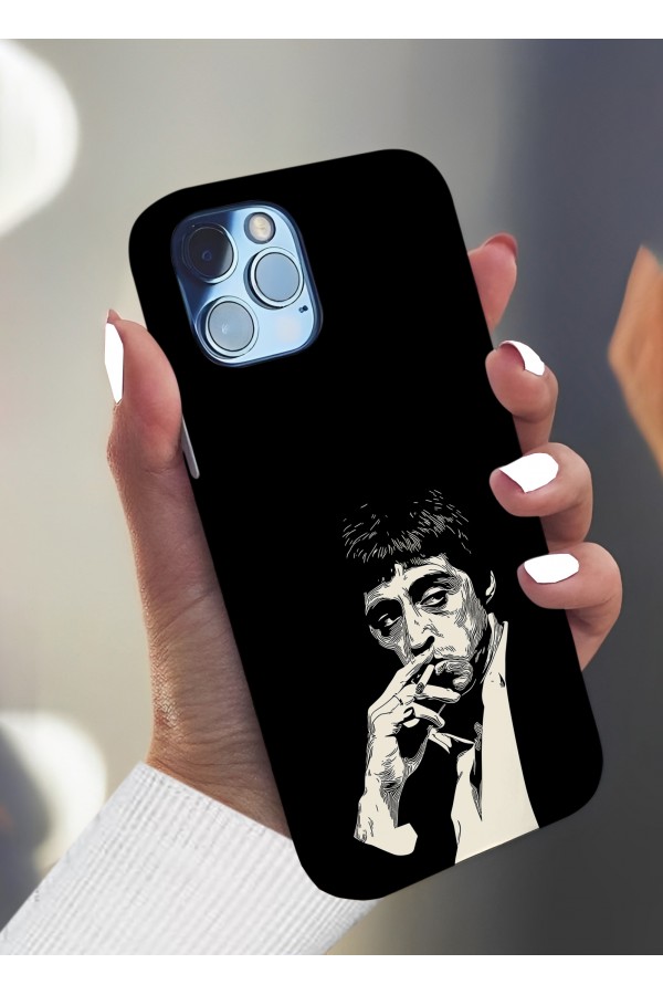 Tony Montana 3 Tasarımlı Baskılı  Kılıf
