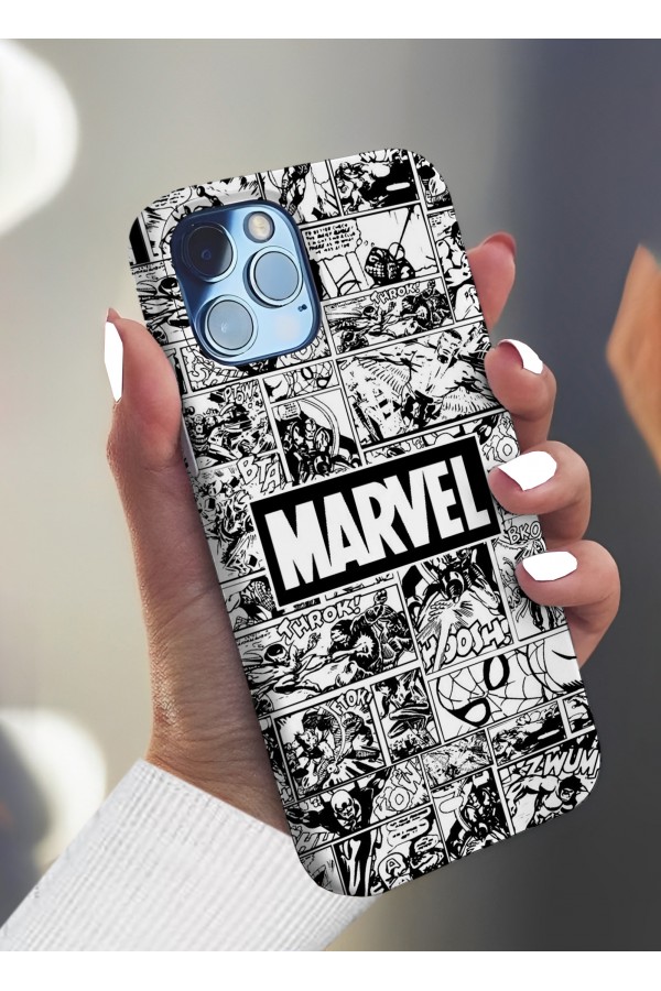 Marvel 2  Tasarımlı Baskılı  Kılıf