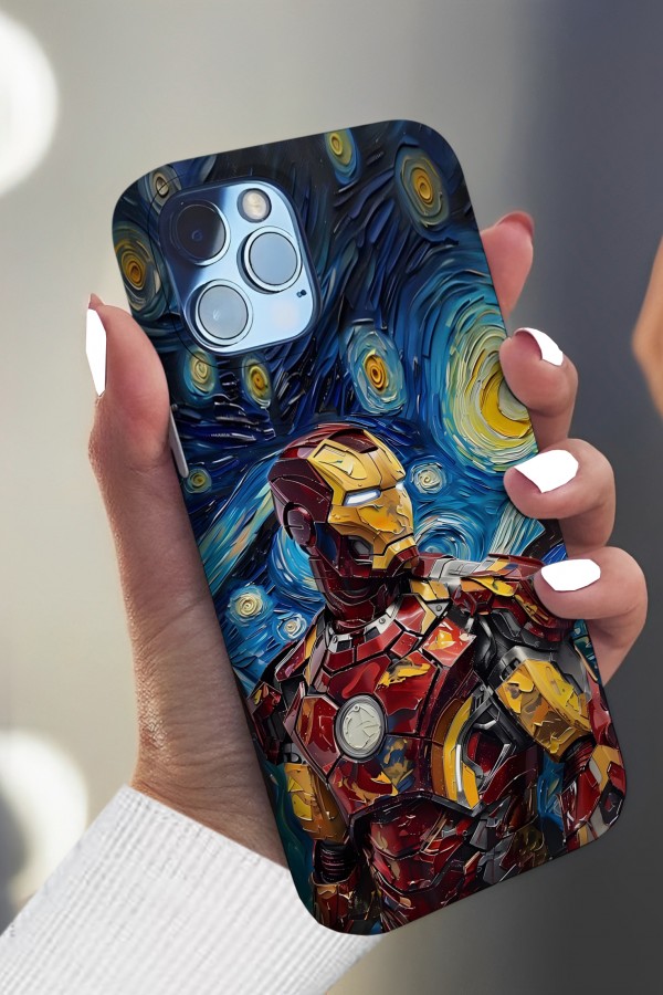 Iron Man Tual  Tasarımlı Baskılı  Kılıf Iron Man Tual  Tasarımlı Baskılı  Kılıf