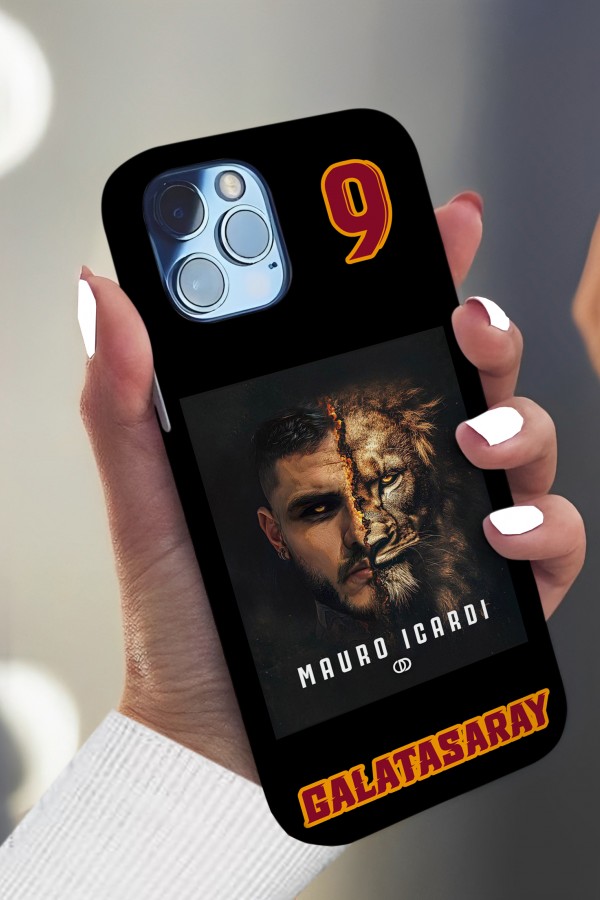 Galatasaray  Aslanı  İcardi Tasarımlı Baskılı  Kılıf Galatasaray  Aslanı  İcardi Tasarımlı Baskılı  Kılıf