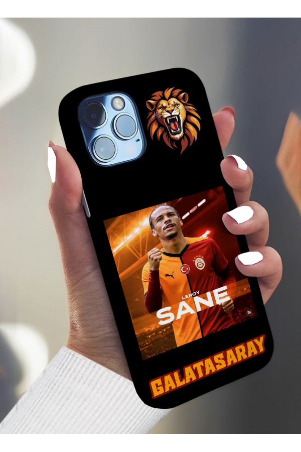 Galatasaray  Leroy Sane 3  Tasarımlı Baskılı  Kılıf