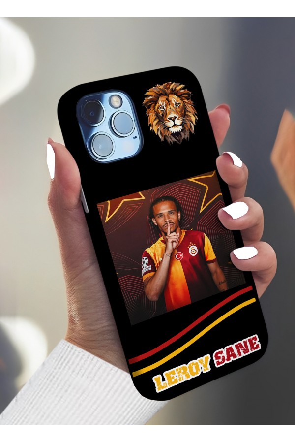 Galatasaray  Leroy Sane 4 Tasarımlı Baskılı  Kılıf