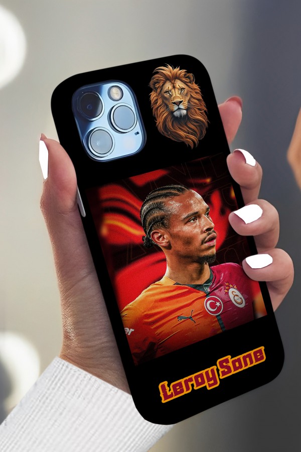 Galatasaray  Leroy Sane  Aslanı  Tasarımlı Baskılı  Kılıf Galatasaray  Leroy Sane  Aslanı  Tasarımlı Baskılı  Kılıf