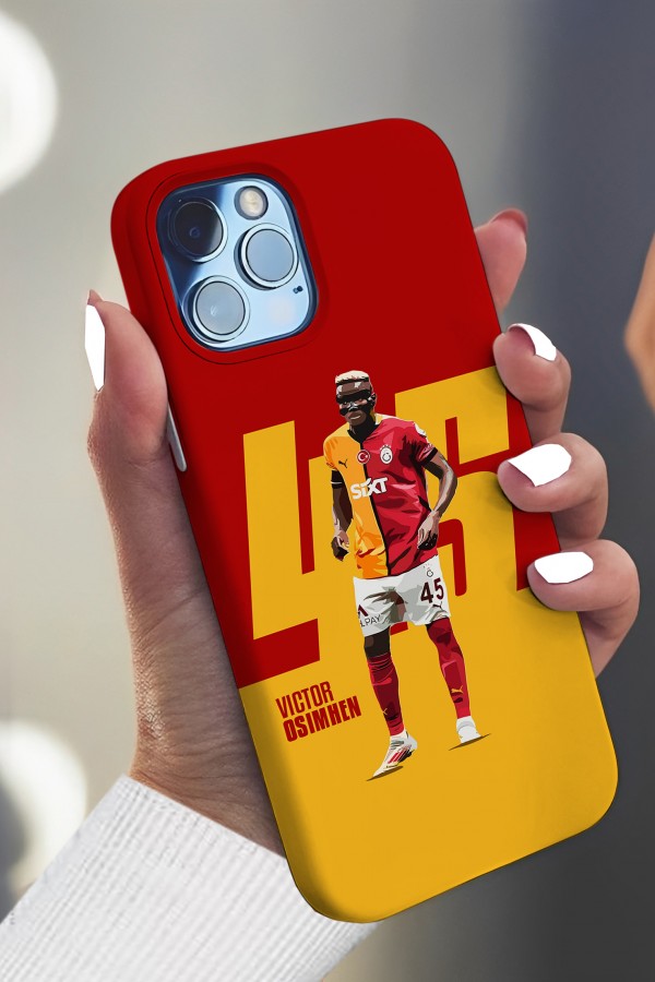 Galatasaray Osimhen Tasarımlı Baskılı  Kılıf