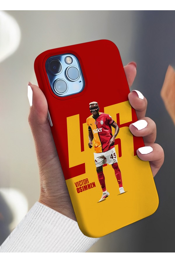 Galatasaray Osimhen Tasarımlı Baskılı  Kılıf