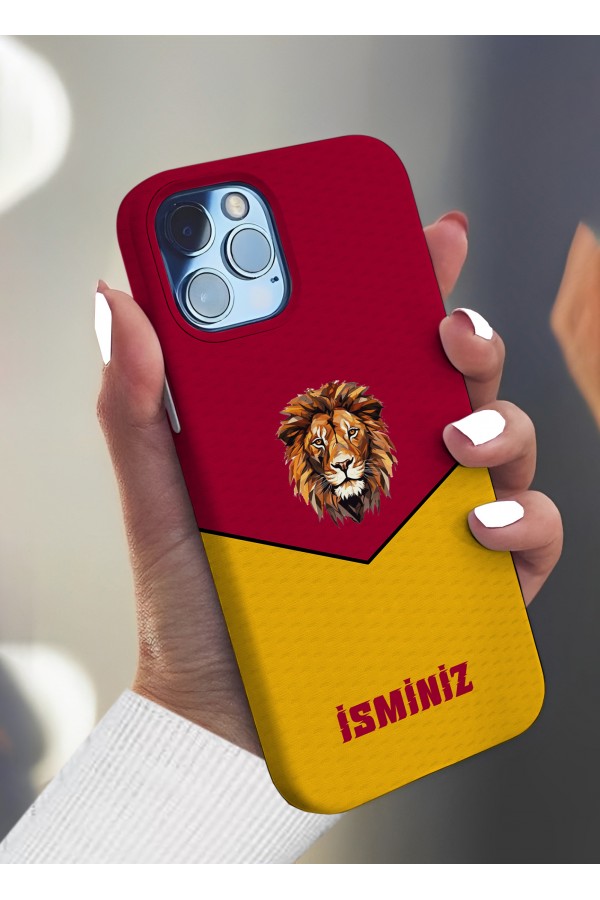 Galatasaray Sarı Kırmızı 5 Tasarımlı Baskılı  Kılıf