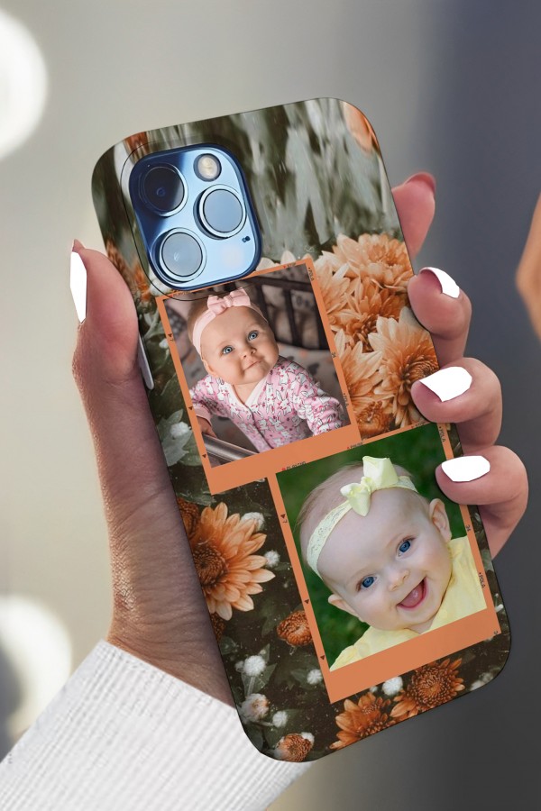 Güllü 2 lü Fotoğraflı İsimli Tasarımlı Baskılı  Kılıf Güllü 2 lü Fotoğraflı İsimli Tasarımlı Baskılı  Kılıf