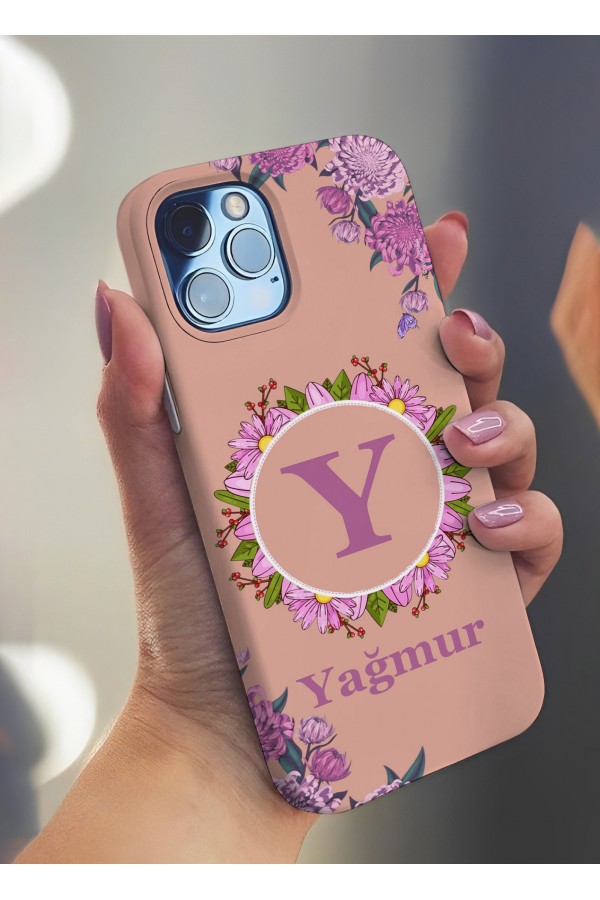 Kedsude pembe 2 İsimli Tasarımlı Baskılı  Kılıf