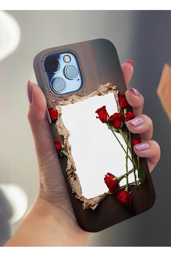 Lale Fotoğraflı  Tasarımlı Baskılı  Kılıf