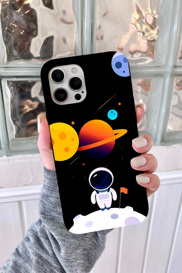 Astronot Uzay   Tasarımlı Baskılı  Kılıf Astronot Uzay   Tasarımlı Baskılı  Kılıf