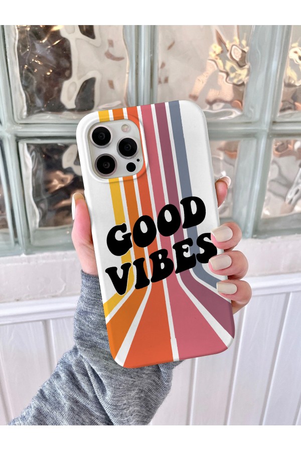 Good Vıbes   Tasarımlı Baskılı  Kılıf