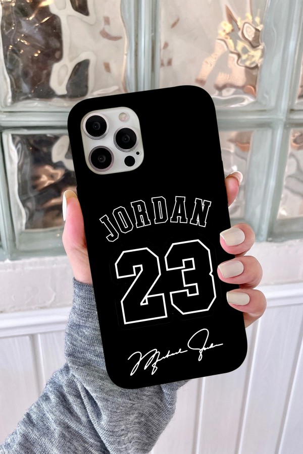 Jordan 23 Tasarımlı Baskılı  Kılıf