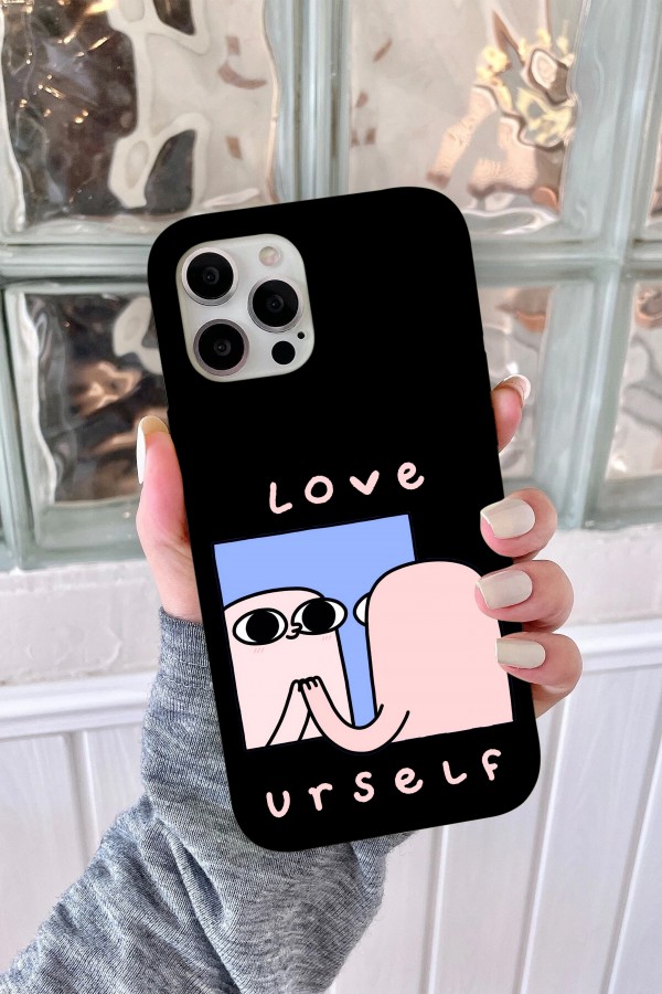 Love Uerself  Tasarımlı Baskılı  Kılıf Love Uerself  Tasarımlı Baskılı  Kılıf