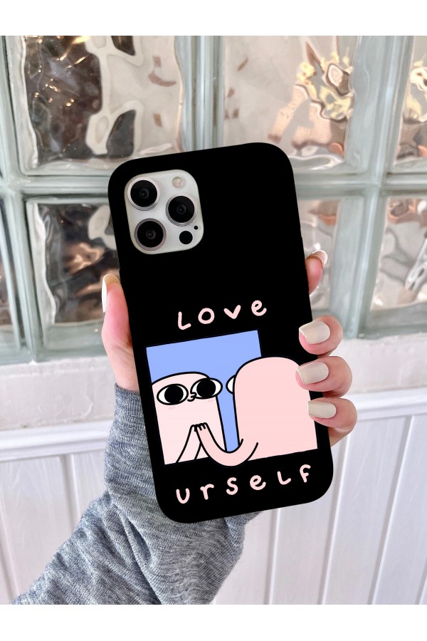 Love Uerself  Tasarımlı Baskılı  Kılıf
