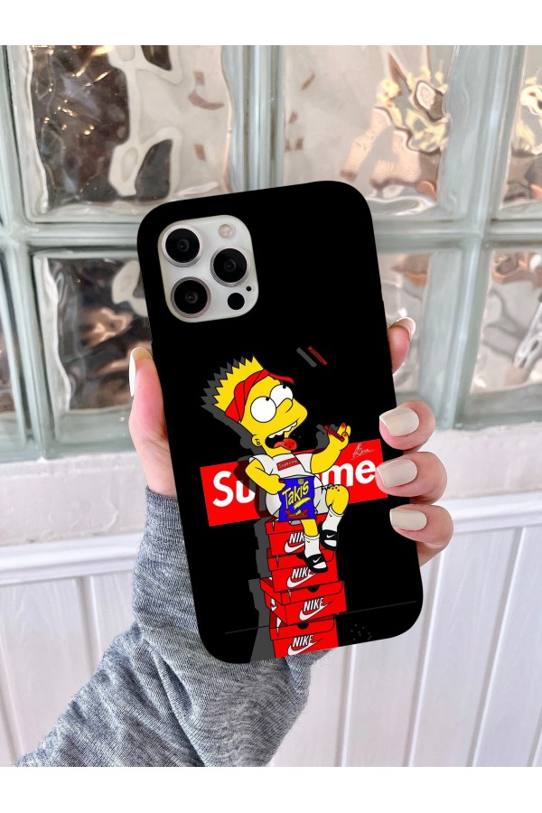Simpsons Supreme  Tasarımlı Baskılı  Kılıf