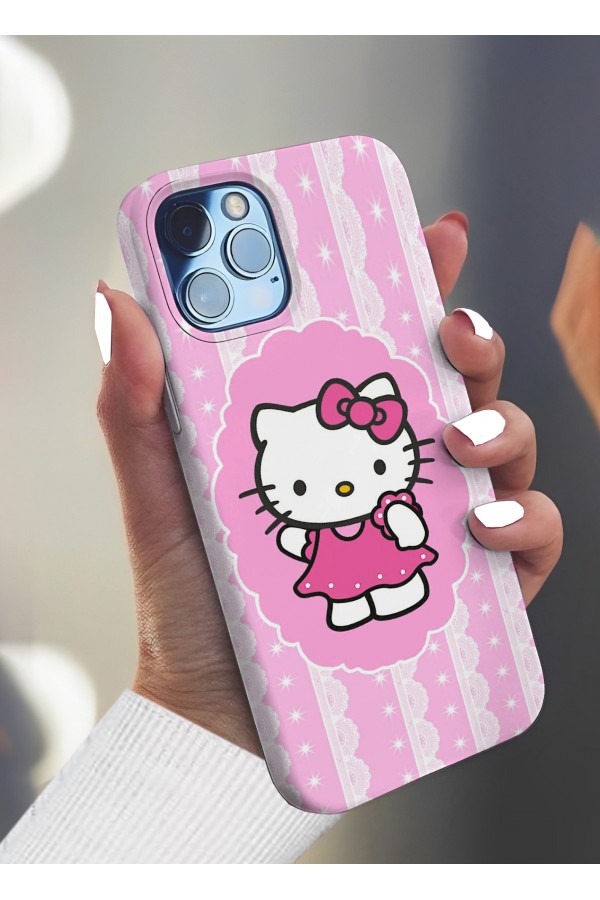 Hello Kitty 2 Tasarımlı Baskılı  Kılıf