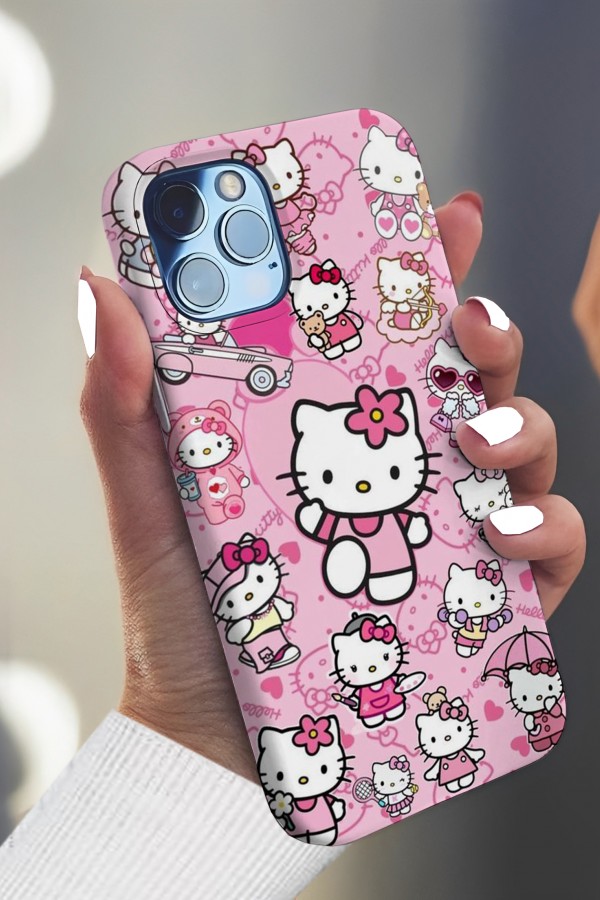 Hello Kitty Birçok  Tasarımlı Baskılı  Kılıf Hello Kitty Birçok  Tasarımlı Baskılı  Kılıf