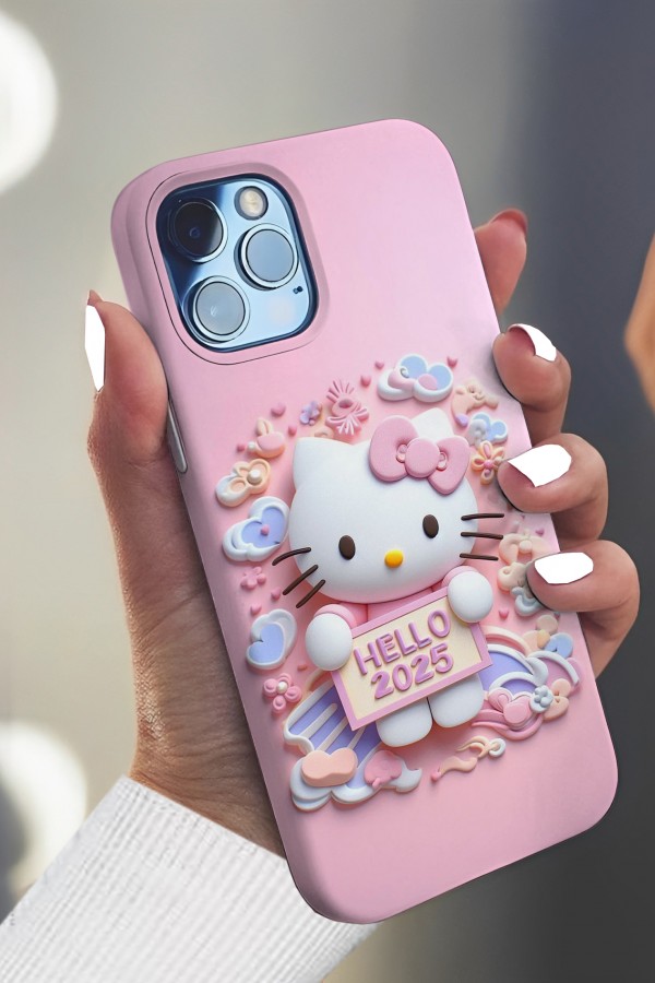 Hello Kitty Hello 2025 Tasarımlı Baskılı  Kılıf Hello Kitty Hello 2025 Tasarımlı Baskılı  Kılıf