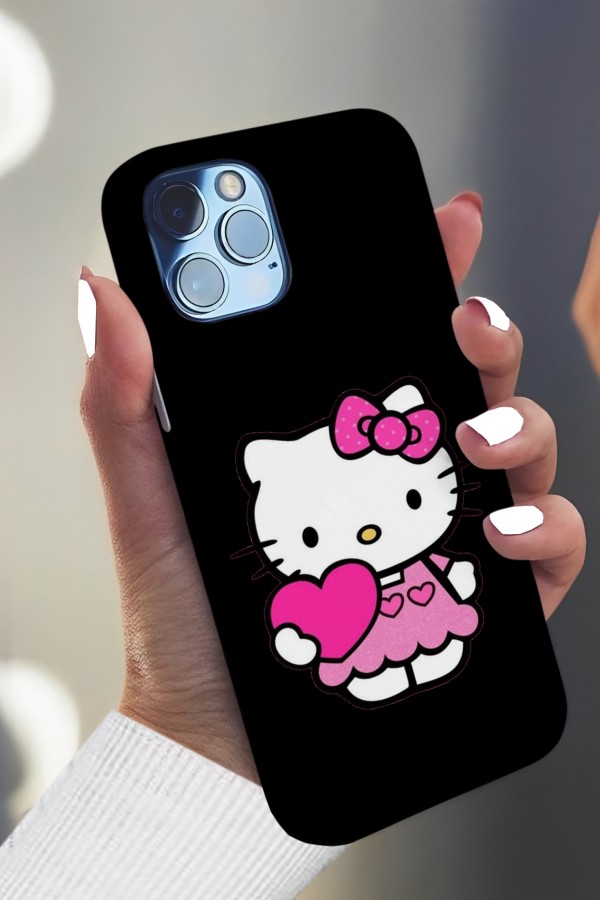 Hello Kitty Pembe Tasarımlı Baskılı  Kılıf Hello Kitty Pembe Tasarımlı Baskılı  Kılıf