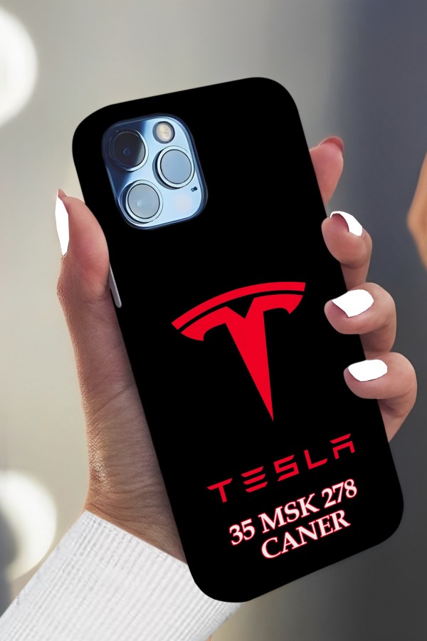 Tesla İsimli Tasarımlı Baskılı  Kılıf
