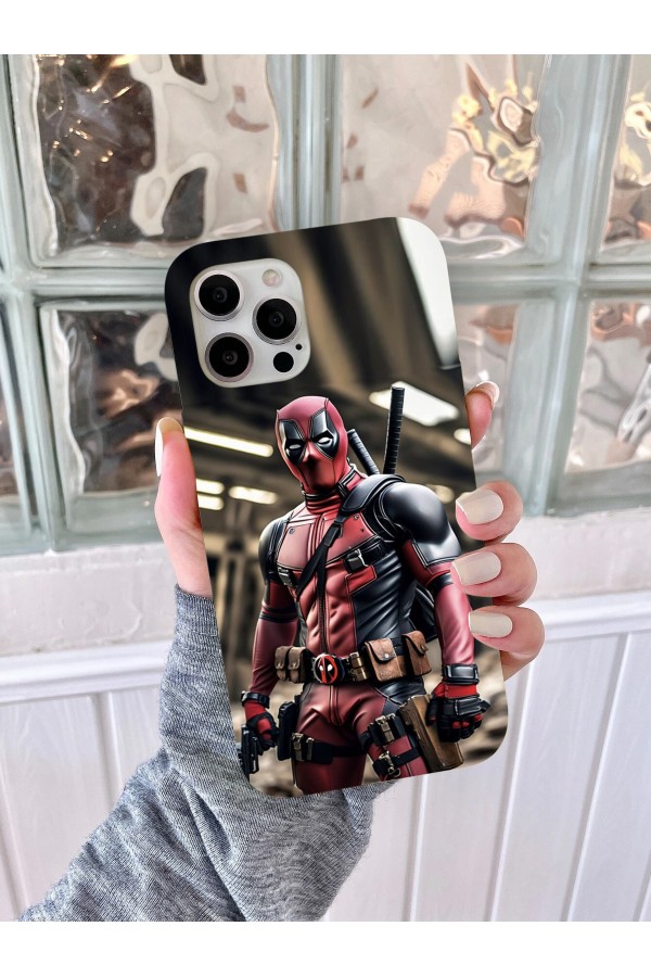 Deadpool Tasarımlı Baskılı  Kılıf