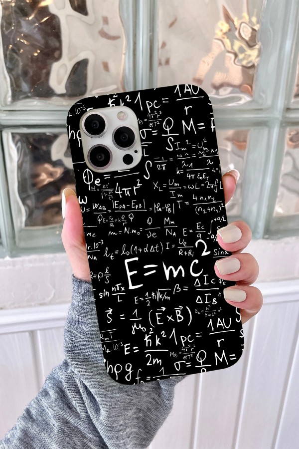 E=mc2 Tasarımlı Baskılı  Kılıf E=mc2 Tasarımlı Baskılı  Kılıf