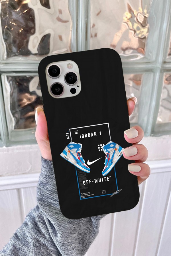 Jordan Off White Tasarımlı Baskılı  Kılıf