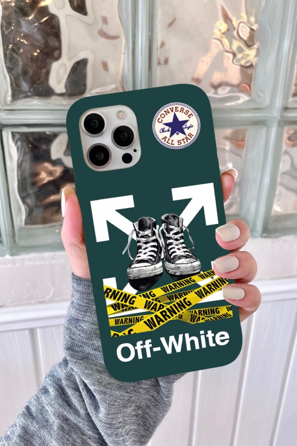 Off White & Converse  Tasarımlı Baskılı  Kılıf