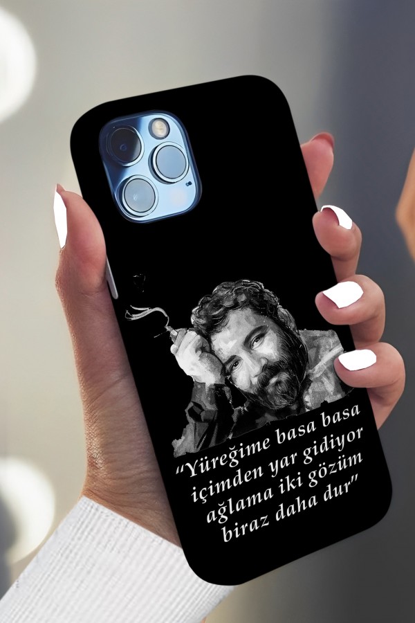 Ahmet Kaya İki  Gözüm Tasarımlı Baskılı  Kılıf