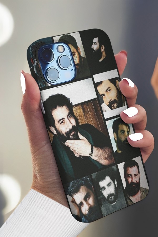 Ahmet Kaya  Şablon  Tasarımlı Baskılı  Kılıf Ahmet Kaya  Şablon  Tasarımlı Baskılı  Kılıf