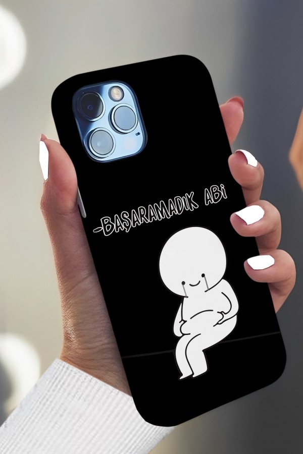 Başaramadık Abi Tasarımlı Baskılı  Kılıf