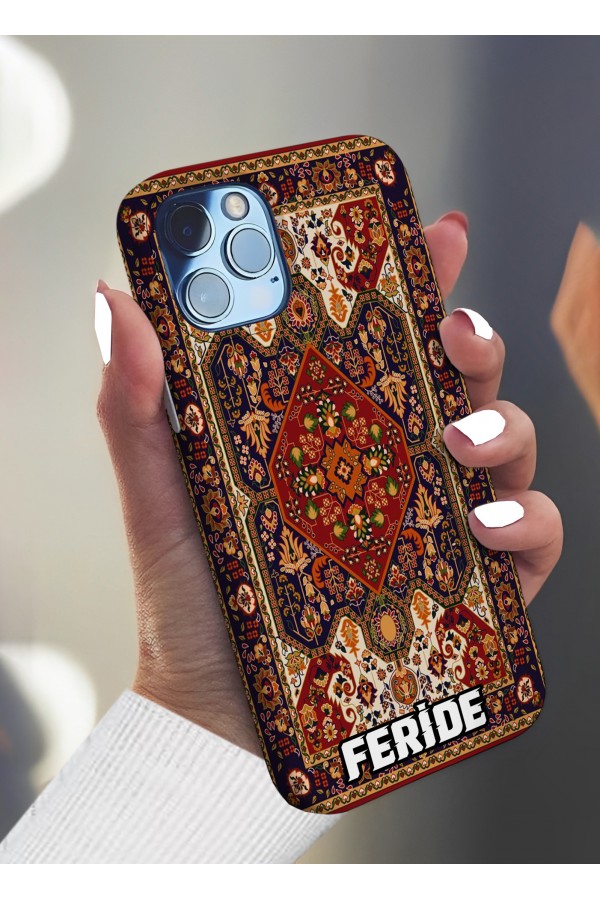 Kırmızı Halı İsimli  Tasarımlı Baskılı  Kılıf